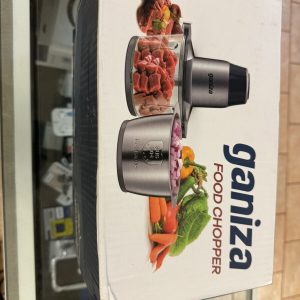 GANIZA Food Processors, Electric Chopper with Meat Grinder & Veggie Chopper