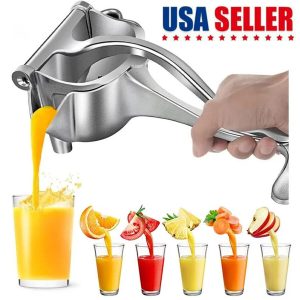 Heavy Duty Metal Manual Juicer Fruit Juice Squeezer for Pressing Lemons Oranges