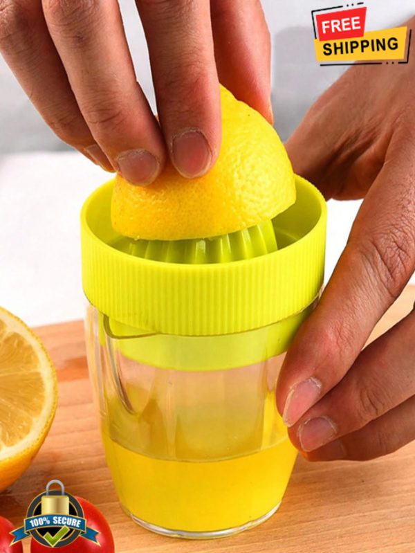 Multi-Functional Manual Juicer for Orange & Lemon, Easy Clean, BPA-Free