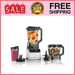 Ninja Grand Kitchen System 1200 Watts, Blender, 4 Preset Auto-iQ Programs