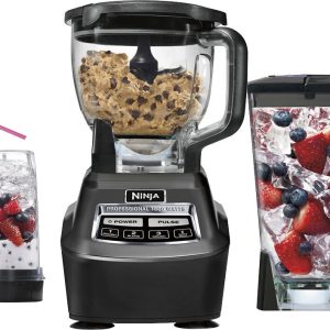 Ninja – Mega Kitchen System 72-Oz. Blender – Black