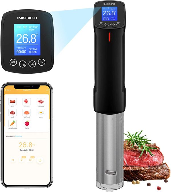 WiFi Sous Vide Cooker Circulator Kitchen Slow Cookers Immersion Precision Timer