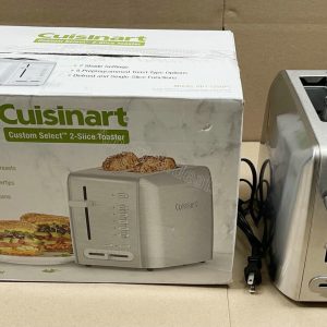 Cuisinart Countertop Custom Select 2-Slice Toaster Silver Stainless RBT-1200PC