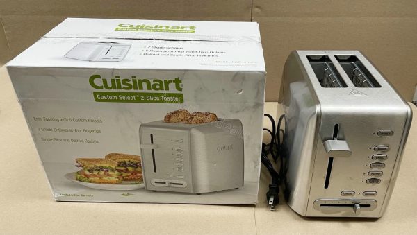 Cuisinart Countertop Custom Select 2-Slice Toaster Silver Stainless RBT-1200PC