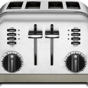 Cuisinart CPT-14WMFR 4-Slice Toaster, Silver – Certified Refurbished