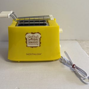 Nostalgia Grilled Cheese Toaster With Two Toasting Baskets