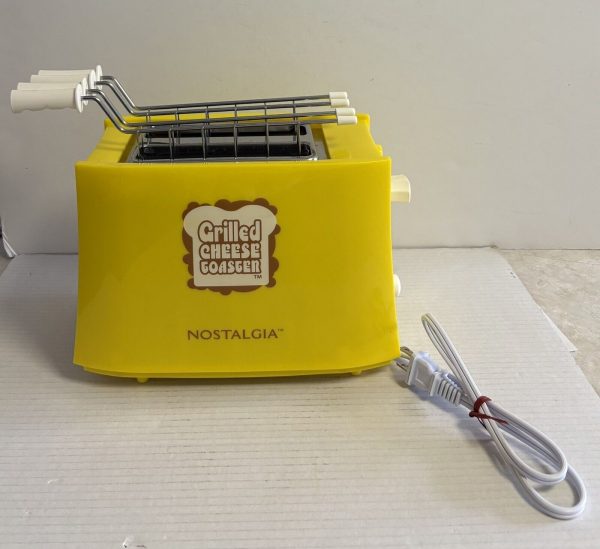 Nostalgia Grilled Cheese Toaster With Two Toasting Baskets