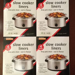 16 Toastabags Crock Pot Slow Cooker Liners bags 11.8” x 21.7” up to 215 fl oz