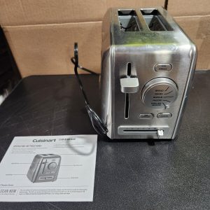 Cuisinart 2-Slice Custom Select Metal Toaster – Stainless Steel