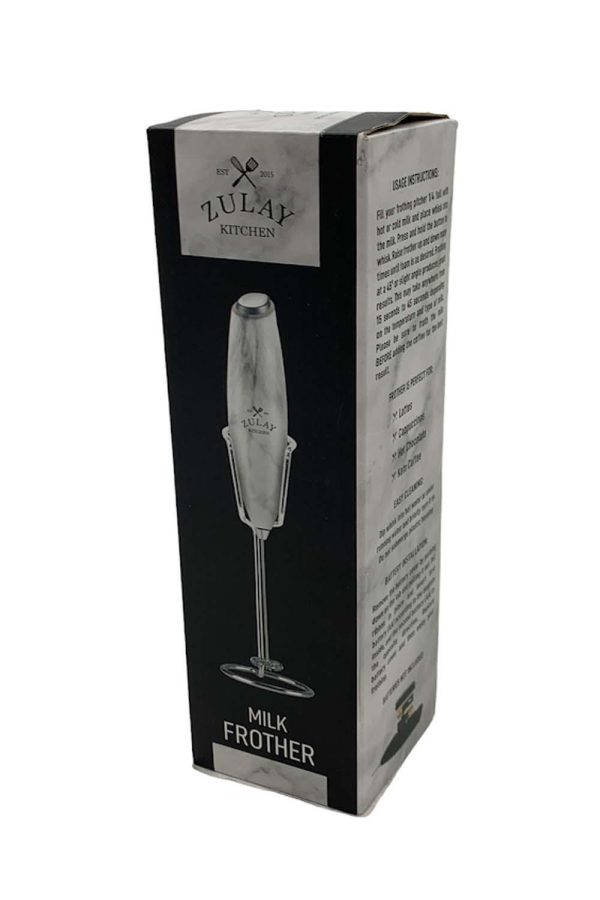 Zulay Kitchen Handheld Electric Milk Frothers