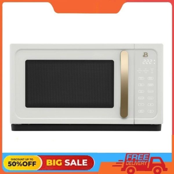 Beautiful 1.1 Cu ft 1000 Watt, Sensor Microwave Oven, White Icing by Drew Barrym