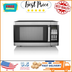 Hamilton Beach 1.6 Cu. ft. Digital Microwave Oven, Stainless Steel, New