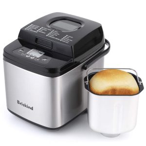 19-in-1 Compact Bread Maker Machine, 1.5 lb / 1 lb Loaf Small Breadmaker