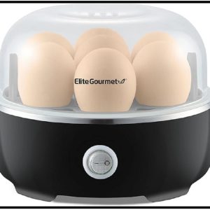 EGC115B Easy Egg Cooker Electric 7-Egg Capacity, Soft, Medium, Hard-Boiled Egg C