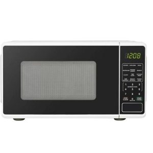 Mainstays 0.7 Cu ft Countertop Microwave Oven, 700 Watts, White