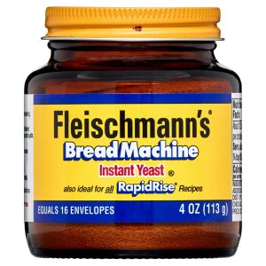 Fleischmann’s Classic Bread Machine Yeast, 4 Oz, Instant Classic Yeast 4 Ounce