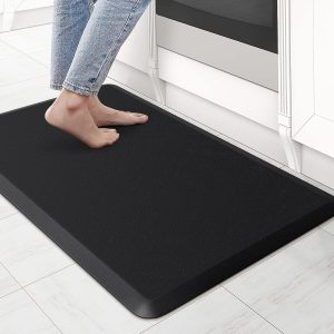 Luxury Anti Fatigue Mat – 1/2 Inch Cushioned Kitchen Mat – Non Slip Foam Comfort