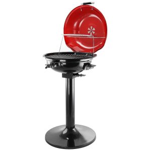 Better Chef Outdoor Cooking 15″ Electric Barbecue Grill In Red Electric Grills