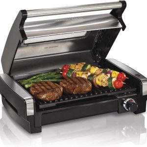 Hamilton Beach Electric Indoor Searing Grill with Adjustable Temperature bb