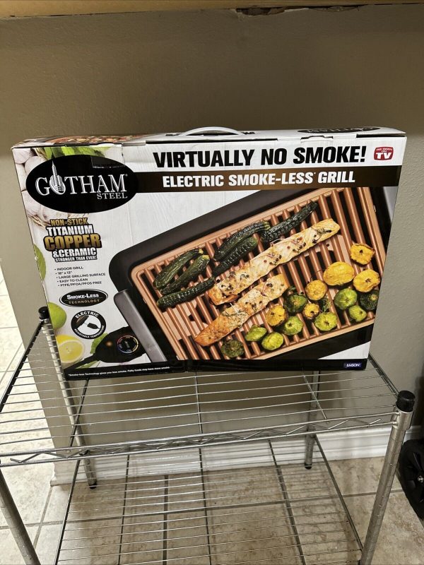 Gotham Steel 1619 Smokeless Electric Grill