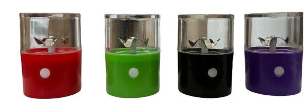 Electric Spice and Herb Grinder, USB Rechargeable,SET OF 4 Different Colors