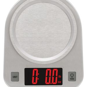 Taylor Digital Kitchen Scale, 11 pound capacity, Steel