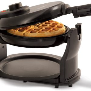 Belgian Waffle Maker Commercial Double Waring Breakfast Iron Kitchen Heavy New