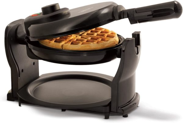 Belgian Waffle Maker Commercial Double Waring Breakfast Iron Kitchen Heavy New