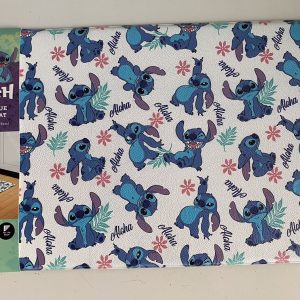 Disney Stitch Anti Fatigue Kitchen Mat 18 X 30” Aloha Hibiscus Tropical NEW