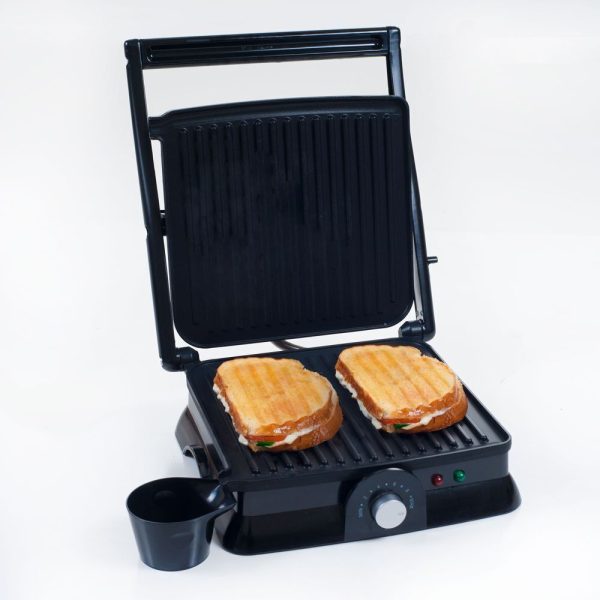 Hastings Home Electric Panini Press, Indoor Grill, and Gourmet Sandwich Maker