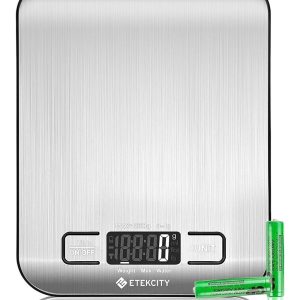 Etekcity Food Kitchen Scale, Digital Grams and Ounces for Weight Loss, Cooking