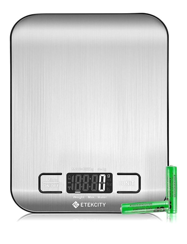 Etekcity Food Kitchen Scale, Digital Grams and Ounces for Weight Loss, Cooking