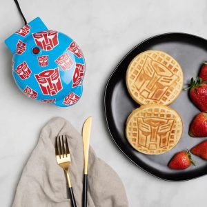 Uncanny Brands Autobot Mini Waffle Maker