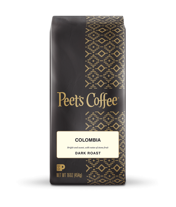 Peet’s Colombia coffee beans, Whole Bean