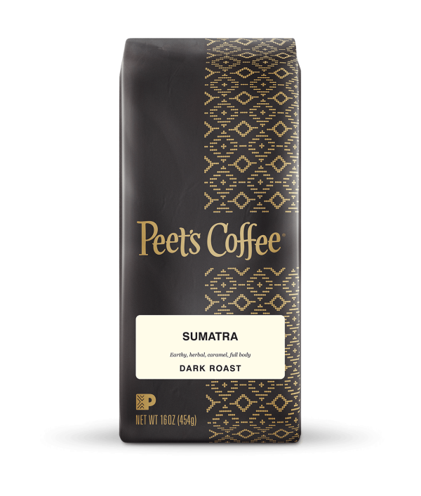 Peet’s Sumatra coffee beans, Whole Bean