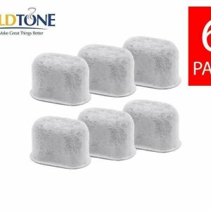 (6) GoldTone Charcoal Water Filters Fit ALL Keurig Classic 1.0 2.0 Coffee Makers