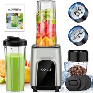 KOIOS 900Watt Personal Blender Portable Blender for Baby Food Bean Spice Protein