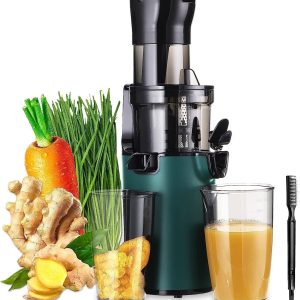 Slow Juicer Machine Masticating Cold Press Juicers Squeezer Vegetable Processor