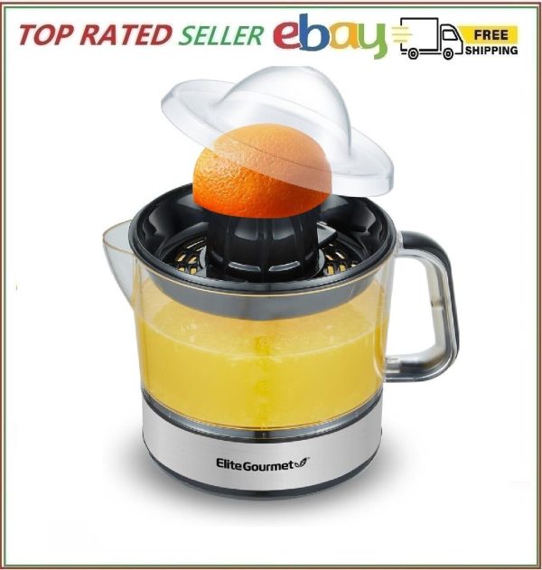 Electric Citrus Juicer Large Volume Juice Squeezer Lemon Orange Pulp Extractor .