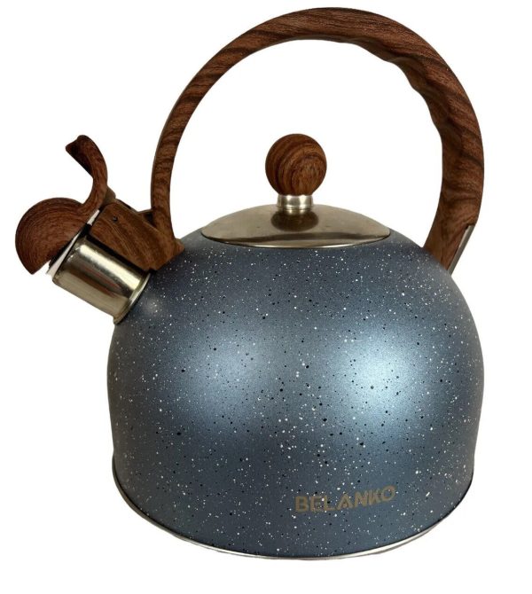 Tea Kettle, 2.3 Quart / 2.5 Liter BELANKO Stainless Steel Tea Kettles  NWOB