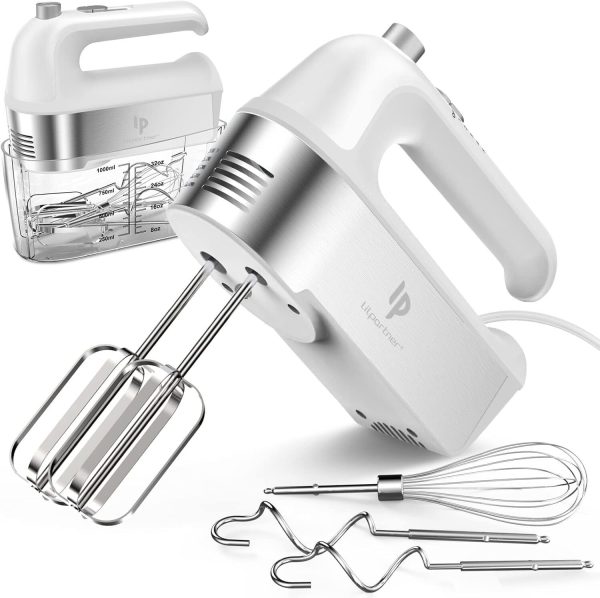 Hand Mixer Electric, 450W Kitchen Mixers with Scale Cup Storage Case