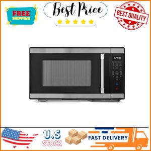 New – Hamilton Beach 1.1 cu ft Countertop Microwave Oven in Stainless Steel