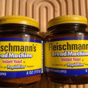 Fleischmann’s Instant 2x Dry Yeast – 4oz Jar Rapid Rise/Bread Machines  EXP 2026