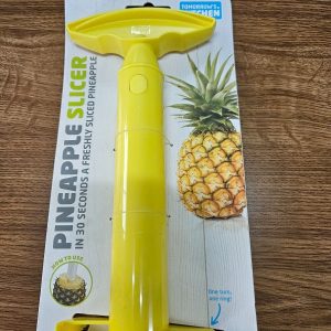 Tomorrow’s Kitchen Yellow Pineapple Peeler Corer And Slicer New