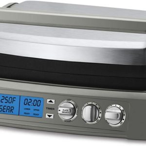 Cuisinart GR-300WSP1 Stainless Steel Countertop Indoor Electric Grill & Griddler