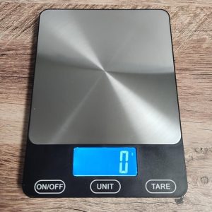 Food Scale -33lb Digital Kitchen Scale for Food Ounces Grams Rechargeable NEW