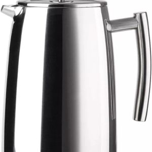 Secura French Press Coffee Maker, 50-Ounce, 18/10 Stainless 50 oz, Silver