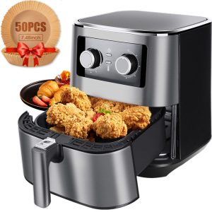 XXL 5.5L Air Fryer Electric Hot Airfryer Large Capacity Oven Oilless Cooker