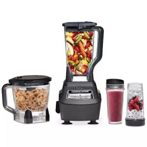 Ninja BL780WM Mega Kitchen System Blender and Food Processor – Black