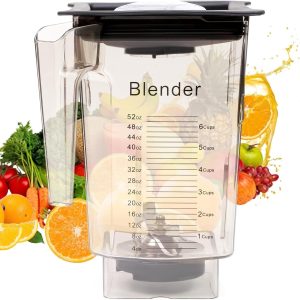 90oz Jar Replacement – Five-Sided Replacement Blender Jar